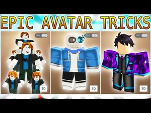 3 EPIC AVATAR TRICKS YOU CAN MAKE!! (Roblox)