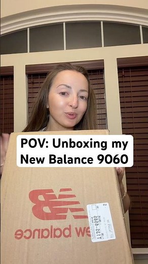 POV: Unboxing My New Balance 9060 #shorts #newbalance #sneakers #unboxing