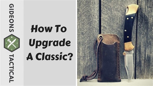 Buck 110/112 5160 steel classic knife upgrade tips