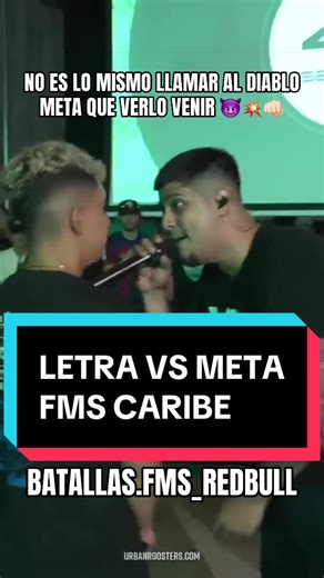 LETRA 🆚 METALINGÜISTICA FMS Caribe 2023 . Respuestón de Letra en la final de FMS Caribe ante Meta 😈 . Letra se lleva el título de FMS Caribe luego de este batallón 🏆