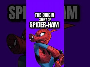 Who Is Spider-ham? 🍖 🕷️ #shorts