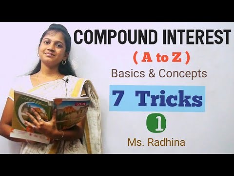 COMPOUND INTEREST | A to Z | Part -1 | Basics and concepts | 7 methods to calculate CI | Ms. Radhina