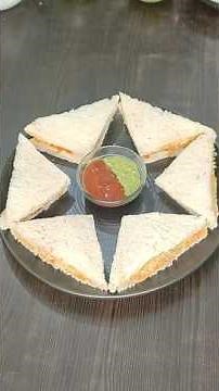 🥪 Easy Veg Sandwich Recipe in 1 Minute