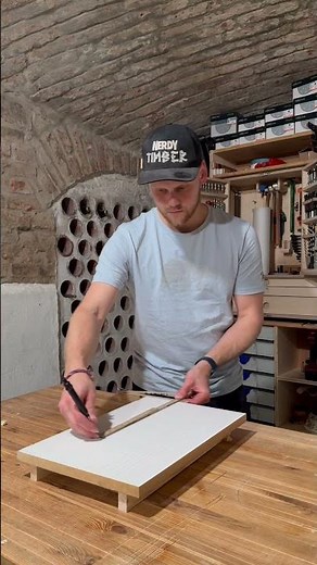 Parallele Linien ziehen - Meterstab Hack