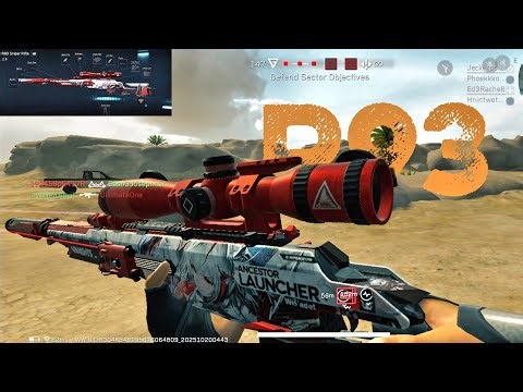 R93 Sniper Only – 30 Kills on Cracked Map | Warfare Mode | Ninja Sniper Gameplay