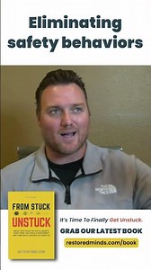 Eliminating safety behaviors #shorts