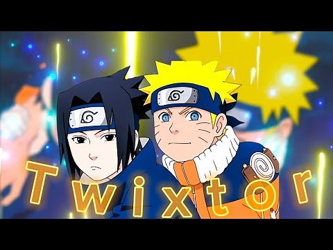 Narusasu Twixtors / Naruto and sasuke twixtor clips / Anime twixtors with cc or without cc