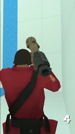 TF2 Rocket Jump Tutorial: Como realizar un salto con cohete básico #tf2 #shorts