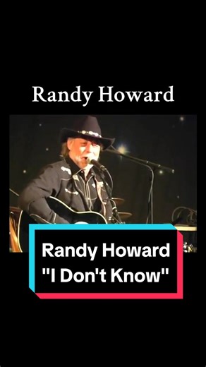The late outlaw Randy Howard, opening for Hank III in Macon, Georgia in 2006. #randyhoward #idontknow #live #macongeorgia #2006 #outlawcountry #hank3 #georgia #country #livemusic #outlaw #foryoupage #fypage #4you