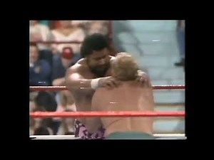 Islanders vs Jobbers Rick Hunter & Omar Atlas WWF Superstars 1988