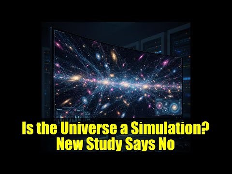 Is the Universe a Simulation? New Study Says No