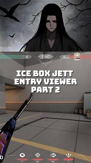 JETT VIEWER ENTRY @︎ #valorant #valorantclips #valo #remake