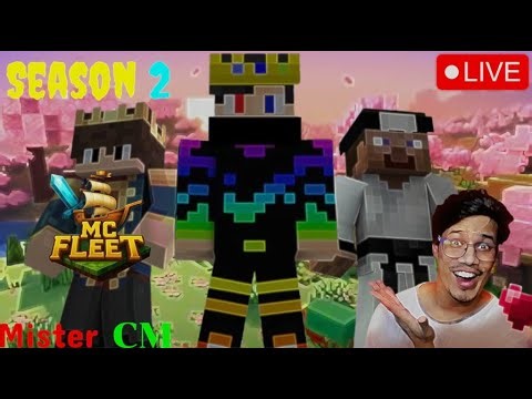 Day-18 MCFLEET Server Season 2 Minecraft IS LIVE! #mcfleet #minecraft #mistercm