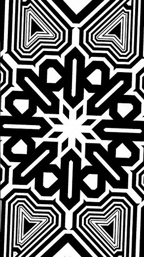 This Visual Loop Feels Unreal | Perception-Warping Fractal Illusion | #mindbending #trippy