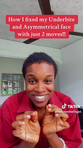 Fixing Underbite and Asymmetrical Face with Face Yoga Exercises