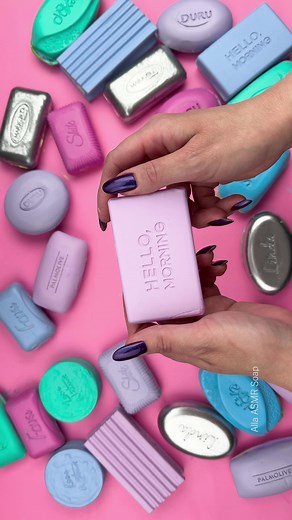 Relaxing ASMR Soap Experience with Starch