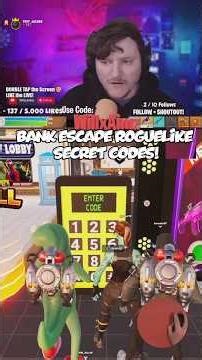 Secret Codes in Bank Escape in Fortnite #fortnite #gaming #shorts #fyp #fortniteclips #foryou