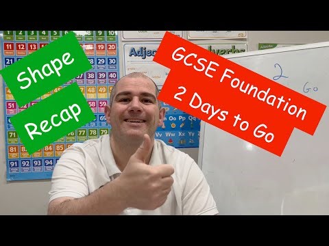 GCSE Foundation Revision - 2 Days to Go - Corbettmaths