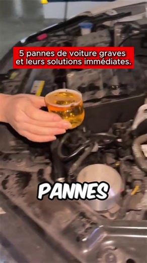 5 pannes de voiture et leurs solutions immédiates. #voiture #mécanique #astuces #pourtoi