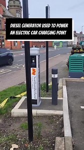 1.6M views · 14K reactions | In Northumberland, UK man claims diesel generators are used to power electric charging points to power electric cars. What an absolute SCAM. | Resurgence News | Facebook
