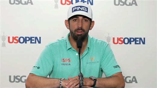 Matthieu Pavon's interview after Round 3 of the U.S. Open