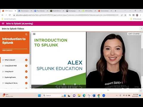Splunk Cybersecurity Defense Analyst (Beta) Bootcamp 1st session.