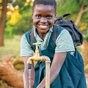 Mechanized water system tap