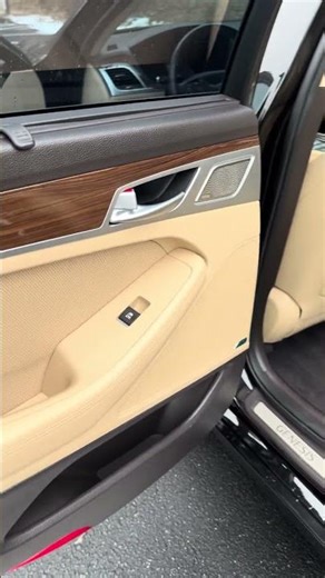 Interior of 2018 Genesis G80