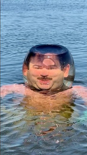 New technology allows man to breath underwater