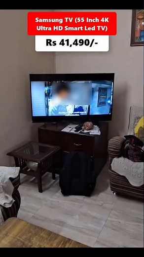 Samsung TV (55 Inch 4K Ultra HD Smart Led TV)