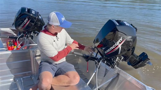 2.3K views · 23 reactions | Discover the power and versatility of Mercury Portable outboards! ️ Packed with Power: High torque make these engines perfect for various boats or as secondary power. ⚙️ Superior Control: With tiller or remote steering you have total command on the water. ⛽ Go Farther: Get more out of every tank. #MercuryMarine #Portable #Boating #OnTheWater #Boats #MercuryInnovation #Engine | Mercury Marine Australia | Facebook