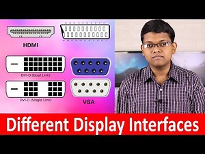 Display Interfaces Compared HDMI, Displayport, DVI, VGA