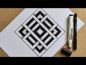 The Secrets of Op Art that No One Shares With you ! | op art tutorial | optical illusion drawing