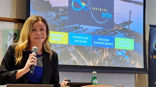 Accelerating growth. Infinite Erie sets goal of 250 new housing units