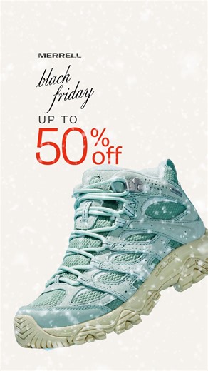 Share the joy of the outdoors with up to 50% off for a limited time. | Merrell