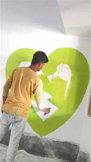 green colour fast code bedroom 🏡🖌️👈 #art