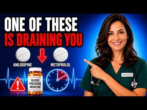 Amlodipine vs. Metoprolol: Which One May Be Draining Your Energy After 60? | Doctor Explains