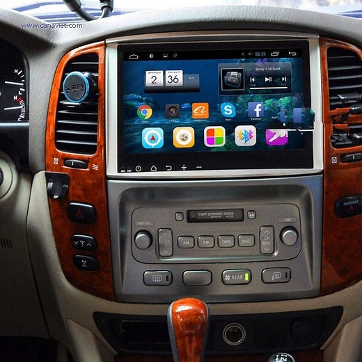 Head Unit to suit LandCruiser 100 series 1998-2007   Uni Camera