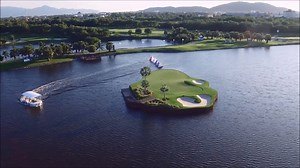 1.3K reactions · 587 shares | A look at the epic 17th hole at the Thailand Golf Championship where 4 players will qualify for The Open today. | The Open | Facebook