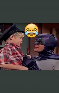 49K views · 1.8K reactions | What did you guys think of when Batman talked with a little boy named Andy Stevens after defeating the villain, Shame? How about Andy wearing a police hat and eating a lollipop ? #batman #robin #adamwest #burtward #sixties #60s #60snostalgia #easteregg #dccomics #spoiler | Rare Action Figures | Facebook