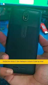 Vodacom Kicka 5 Sim Network Unlock Code By imei
