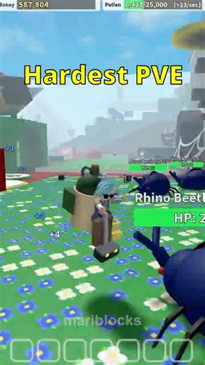 Bee Swarm Simulator is Hard #roblox #robloxfyp #beeswarmsimulator