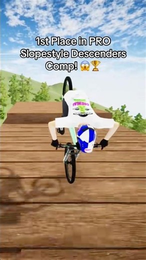 PRO SLOPESTYLE IN DESCENDERS 😱