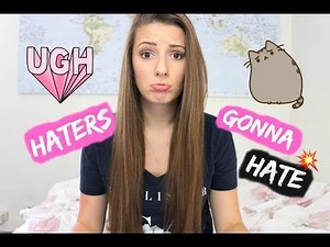 I'm reading my nasty comments 😨