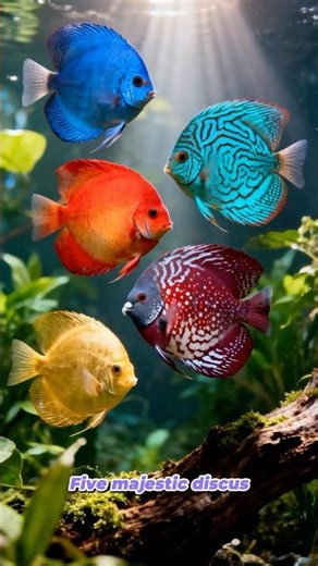 Most Beautiful Discus Fish Ever 🐠 #aquarium #discusfish #shorts