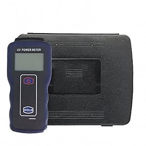 Radiometer UV Power Meter 365nm Solar Irradiance Intensity Meter UV Detector Broadband UV Detector with Data Retention Function Measuring Range 1 to 19999uW/Cm²