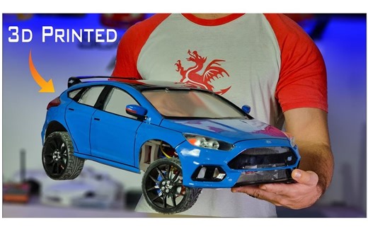 3D打印1:8无刷遥控车 第6部分（附STL下载地址 SketchUp RC）如何在家打印遥控车【Scale Addiction】