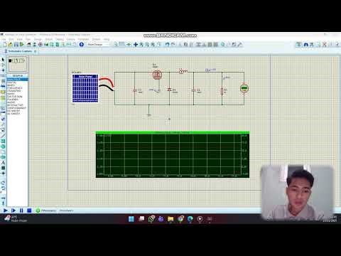 Simulasi DC buck converter dengan proteus