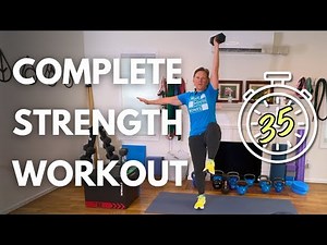 35 Minute Complete Strength Workout 💥 Moderate Intensity
