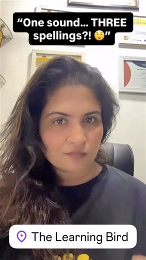 “One sound… THREE spellings?! 😲”